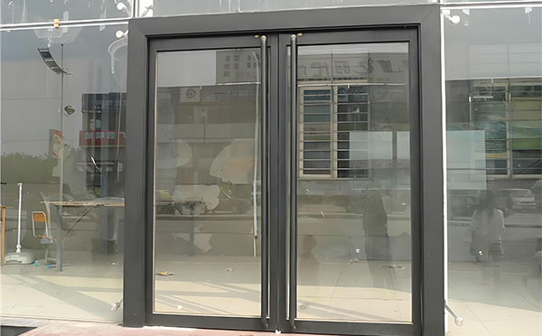 新城玻璃地弹门