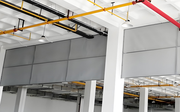 商场防烟分区常闭节点:新城挡烟垂壁高度与控制器接线图解 商场防烟分区常闭节点:新城挡烟垂壁高度与控制器接线图解