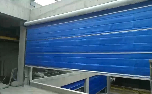 大型物流园区完成新城防火门整体安装工程